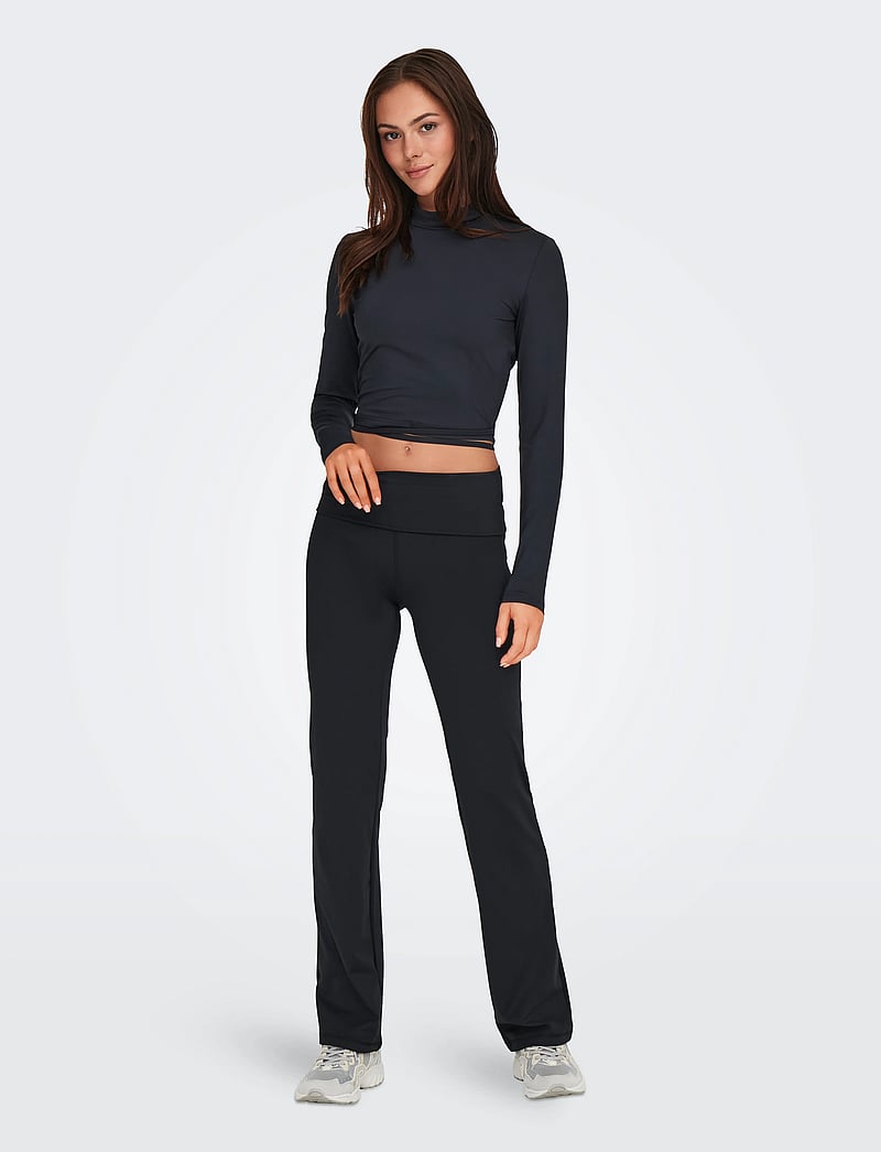 Only Play - ONPFOLD-2 LIFE HW JAZZ PNT - träningsbyxor - black - 4