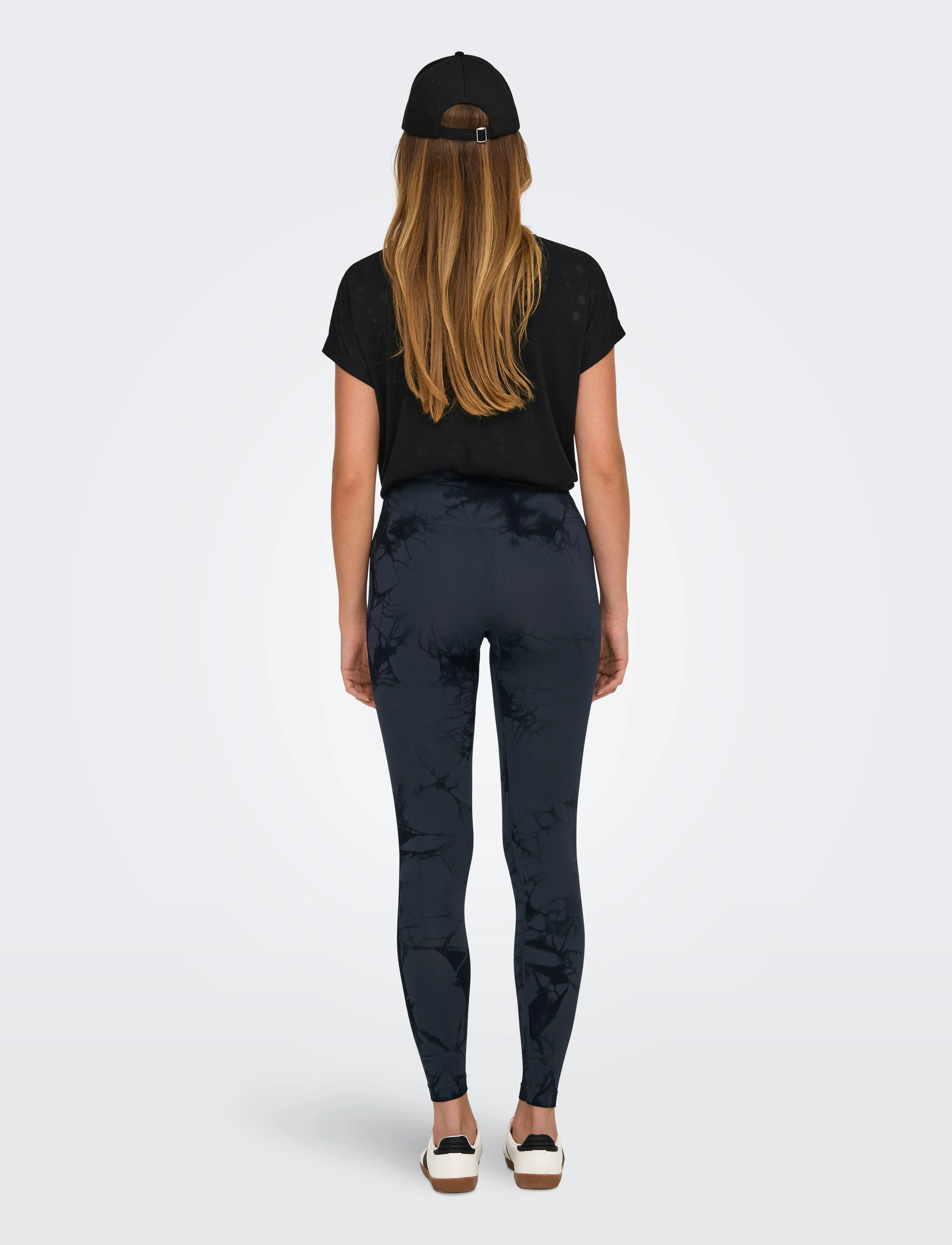 Only Play - ONPTIE HW SEAM TIGHTS - volle länge - blue graphite - 3