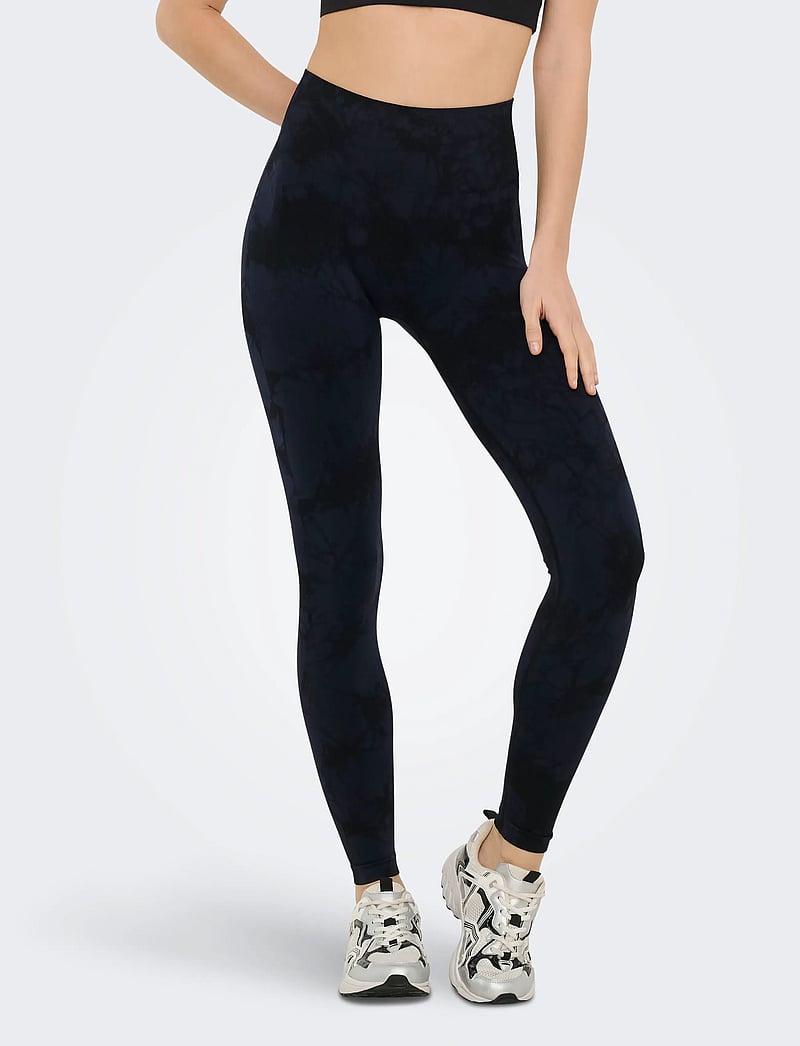Only Play - ONPTIE HW SEAM TIGHTS - fuld længde - night sky - 0