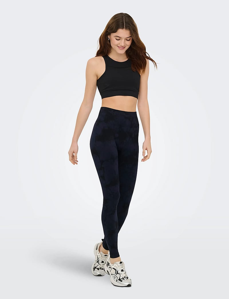 Only Play - ONPTIE HW SEAM TIGHTS - fuld længde - night sky - 4
