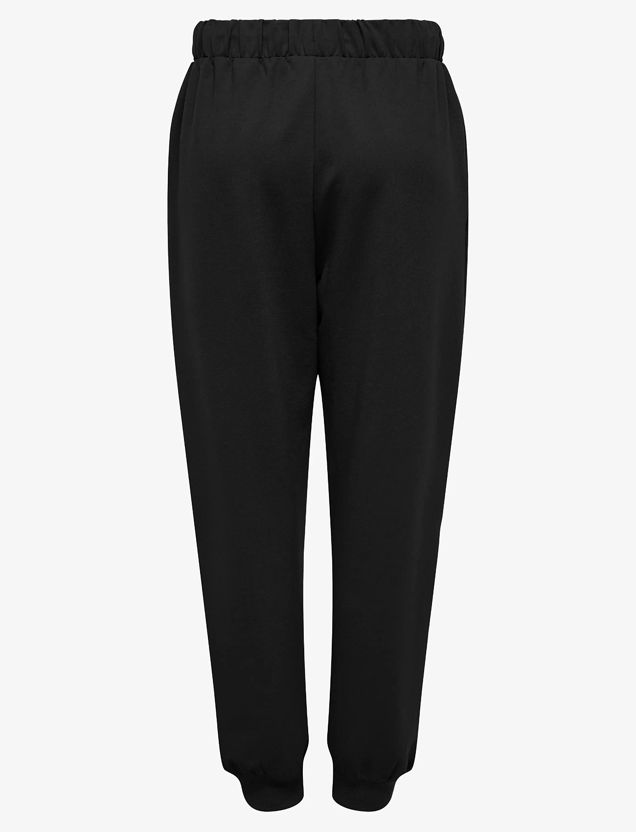 Only Play - ONPFEY HW BRUSH REG SWT PNT - träningsbyxor - black - 1