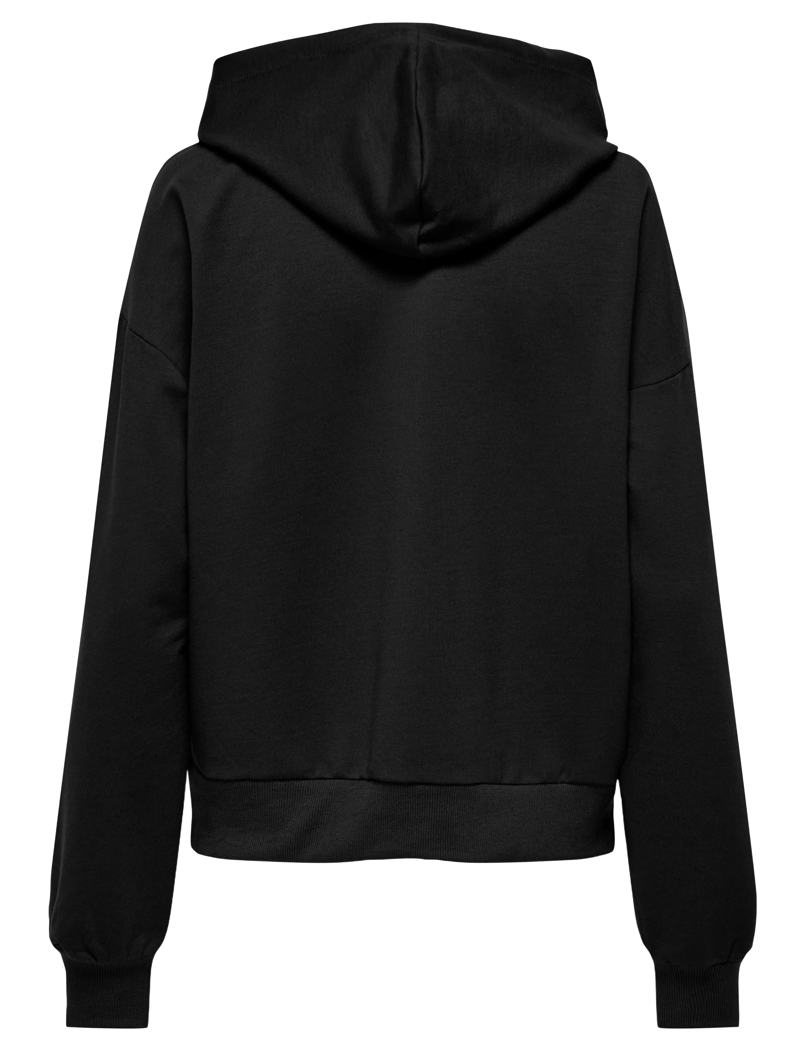 Only Play - ONPFEY HOOD FZ LS REG BRUSH SWT - black - 1