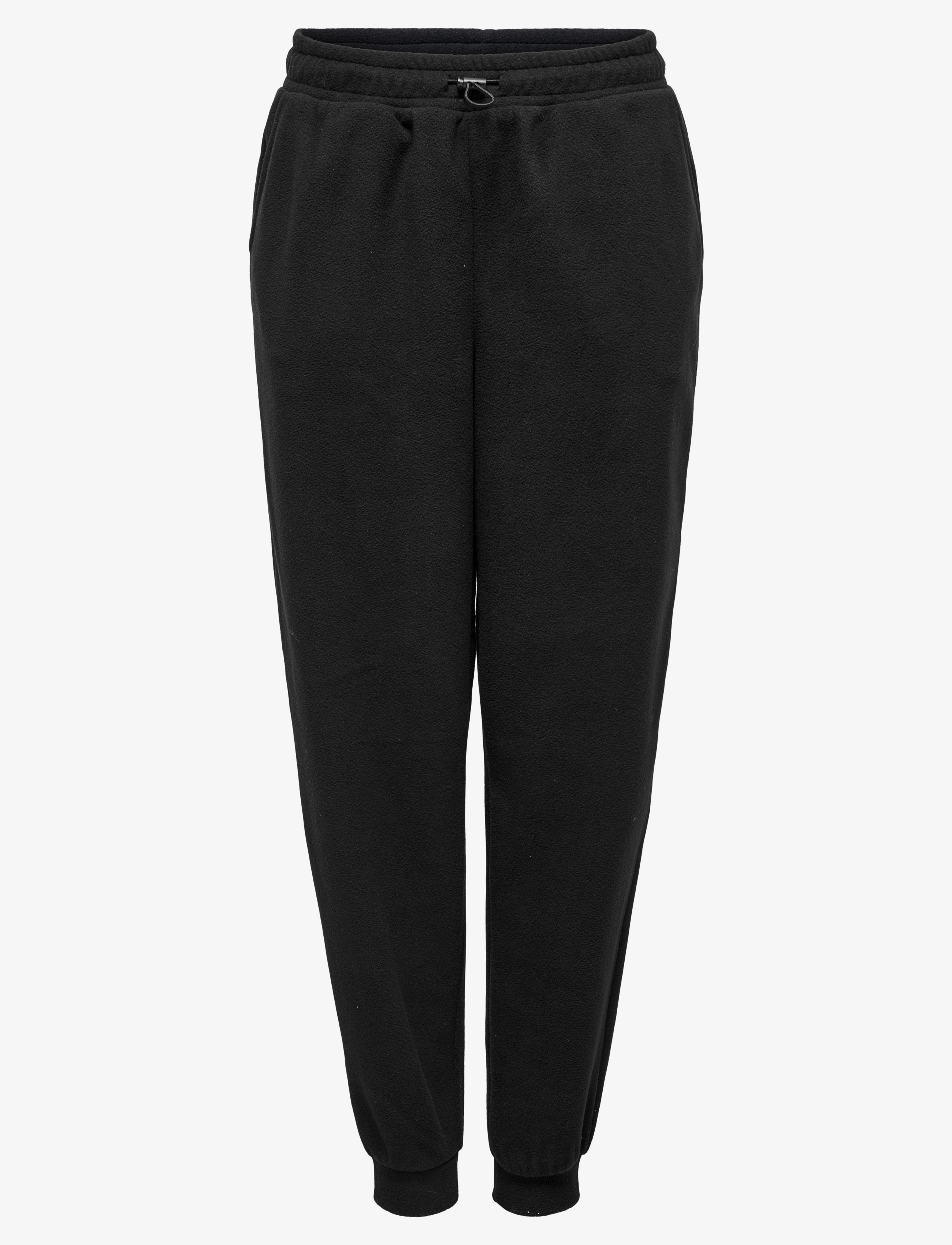 Only Play - ONPFLEE HW REG FLEECE SWT CUFF PNT - black - 1