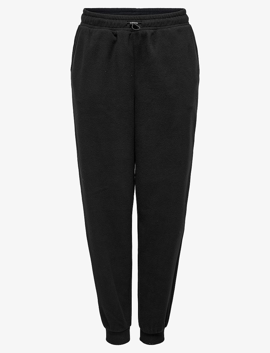 Only Play - ONPFLEE HW REG FLEECE SWT CUFF PNT - black - 1