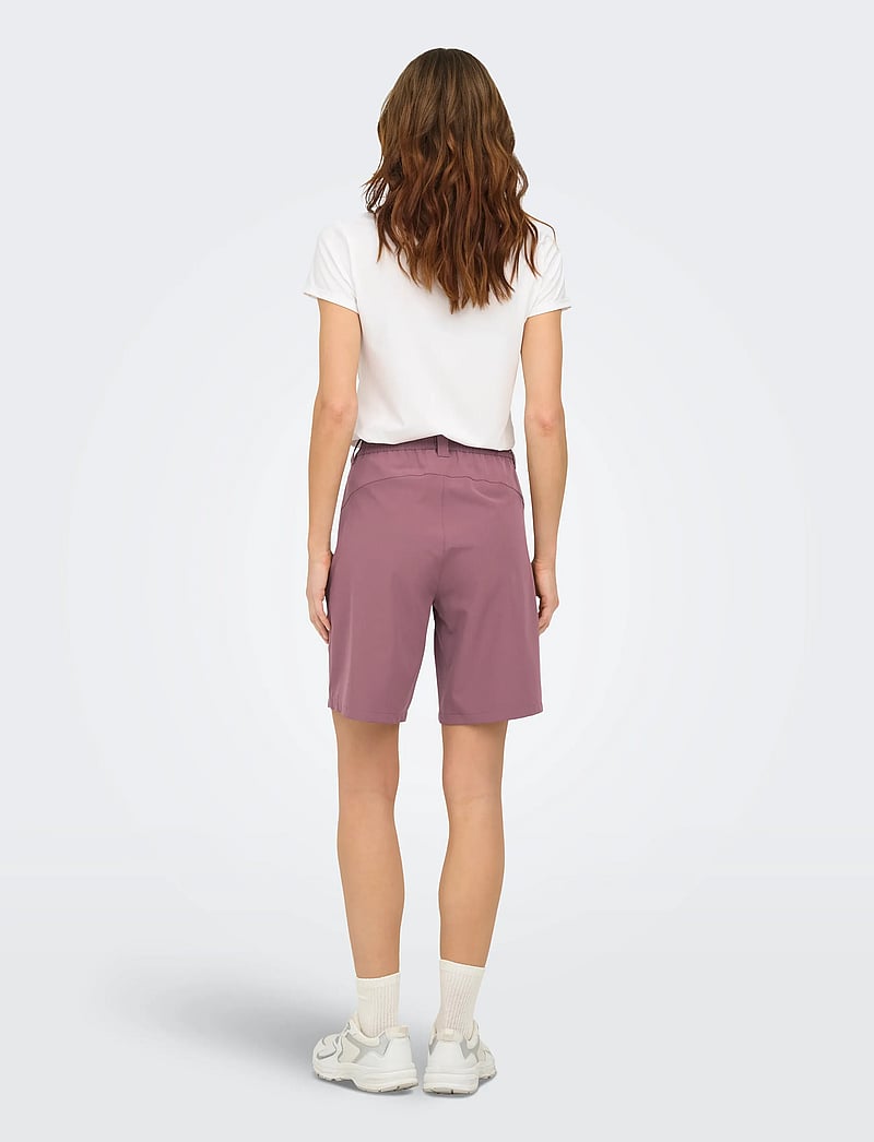 Only Play - ONPWALK HW WVN TRACK SHORTS - outdoorshorts - rose brown - 3