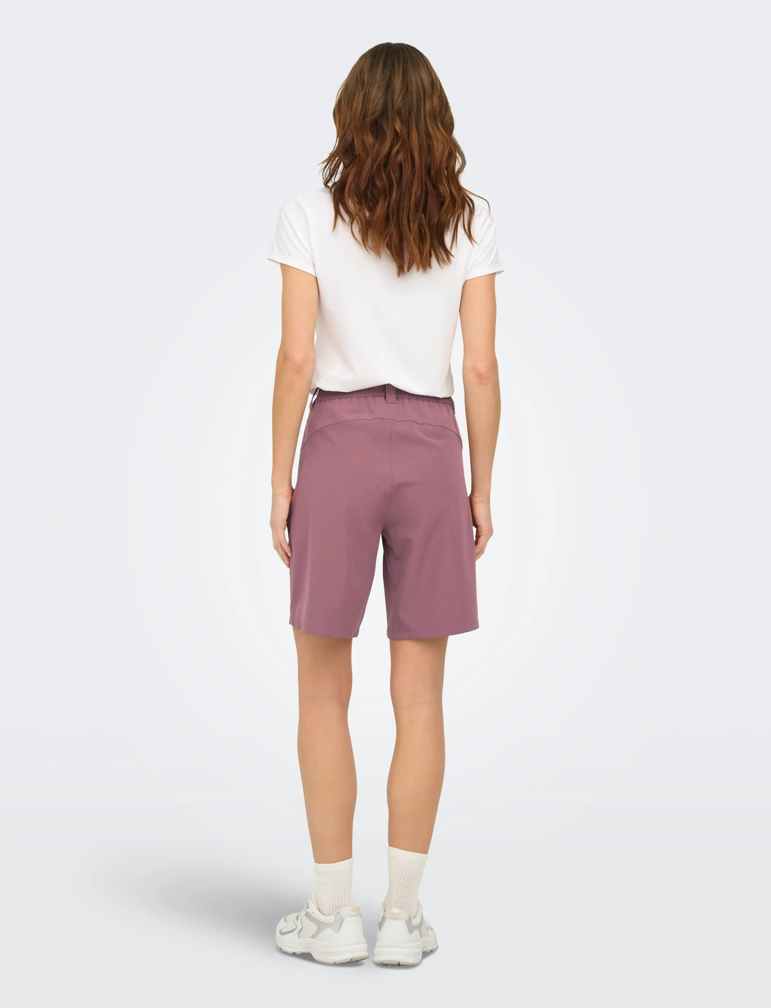 Only Play - ONPWALK HW WVN TRACK SHORTS - korte broek - rose brown - 3