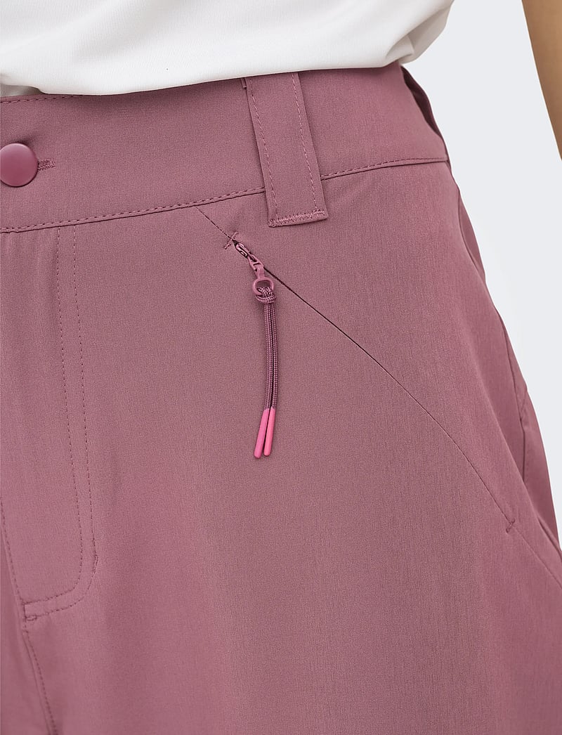 Only Play - ONPWALK HW WVN TRACK SHORTS - outdoorshorts - rose brown - 5