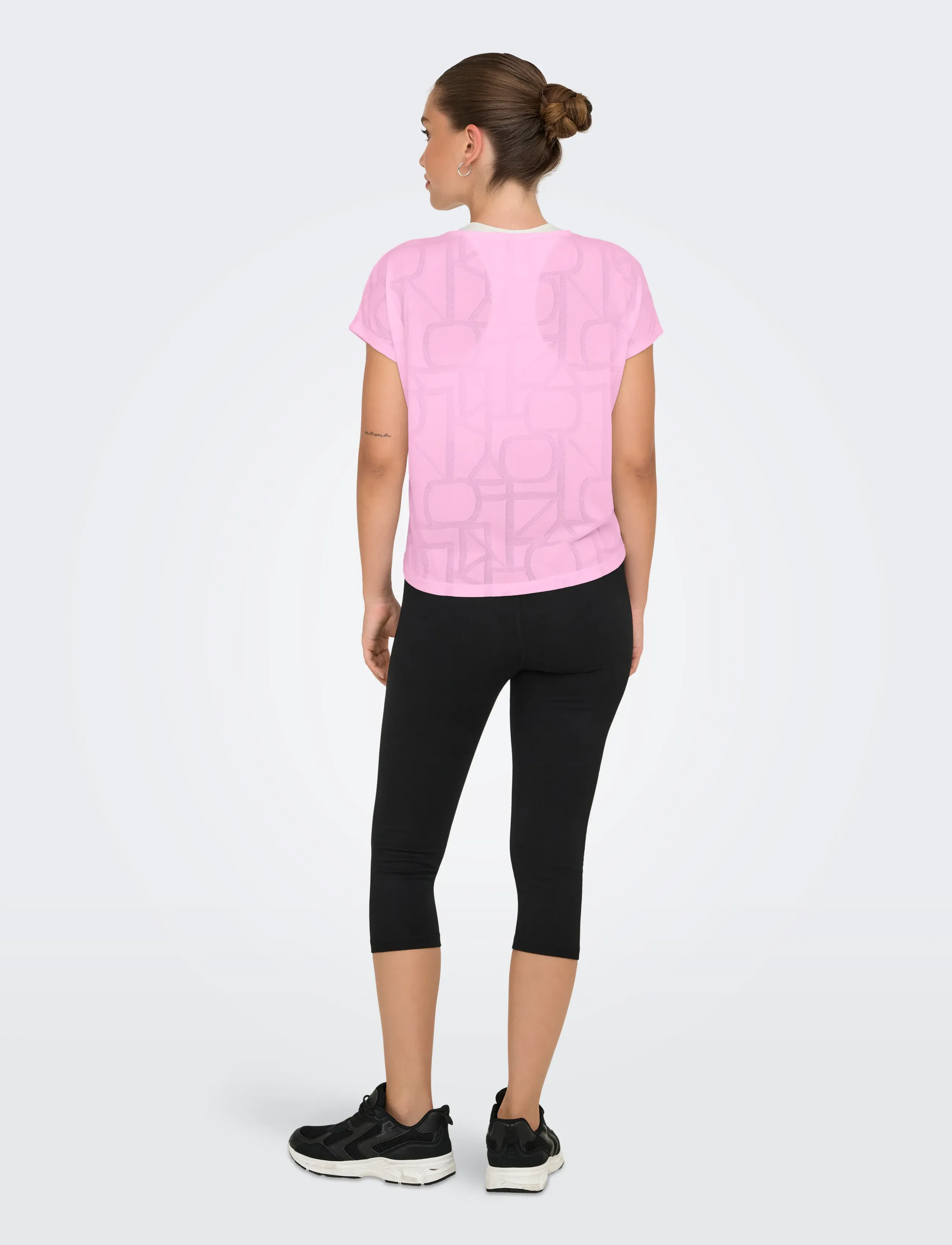 Only Play - ONPAUB-MERLIN ON SS BAT SHORT ND TEE - t-shirts - bonbon - 3