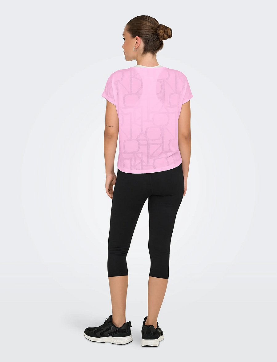 Only Play - ONPAUB-MERLIN ON SS BAT SHORT ND TEE - t-shirts - bonbon - 3