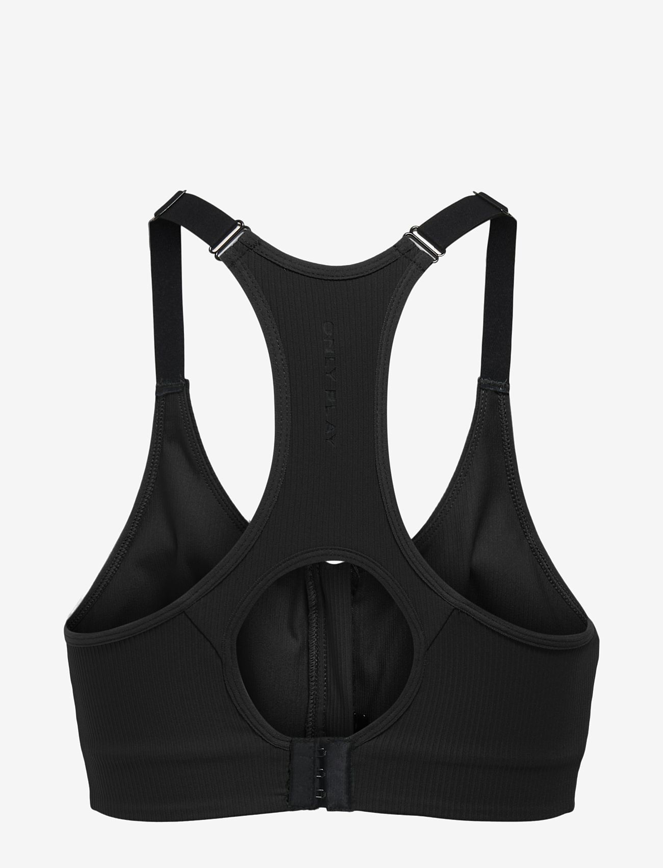 Only Play - ONPJANA-3 ZIP SPORTS BRA NOOS - sport-bhs - black - 2