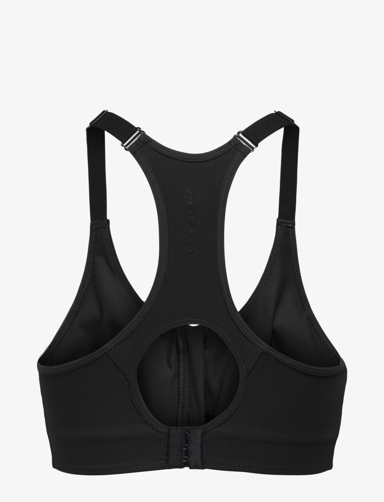 Only Play - ONPJANA-3 ZIP SPORTS BRA NOOS - sporta krūšturi - black - 2