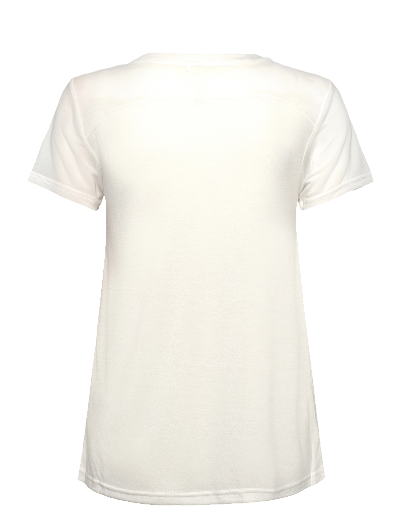 Only Play - ONPPALE ON SS REG TEE - toppar & t-shirts - cloud dancer - 1