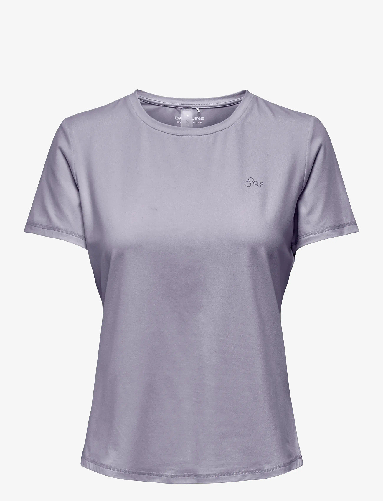 Only Play - ONPFONT LIFE ON SS REG TEE - t-shirts - evening haze - 0