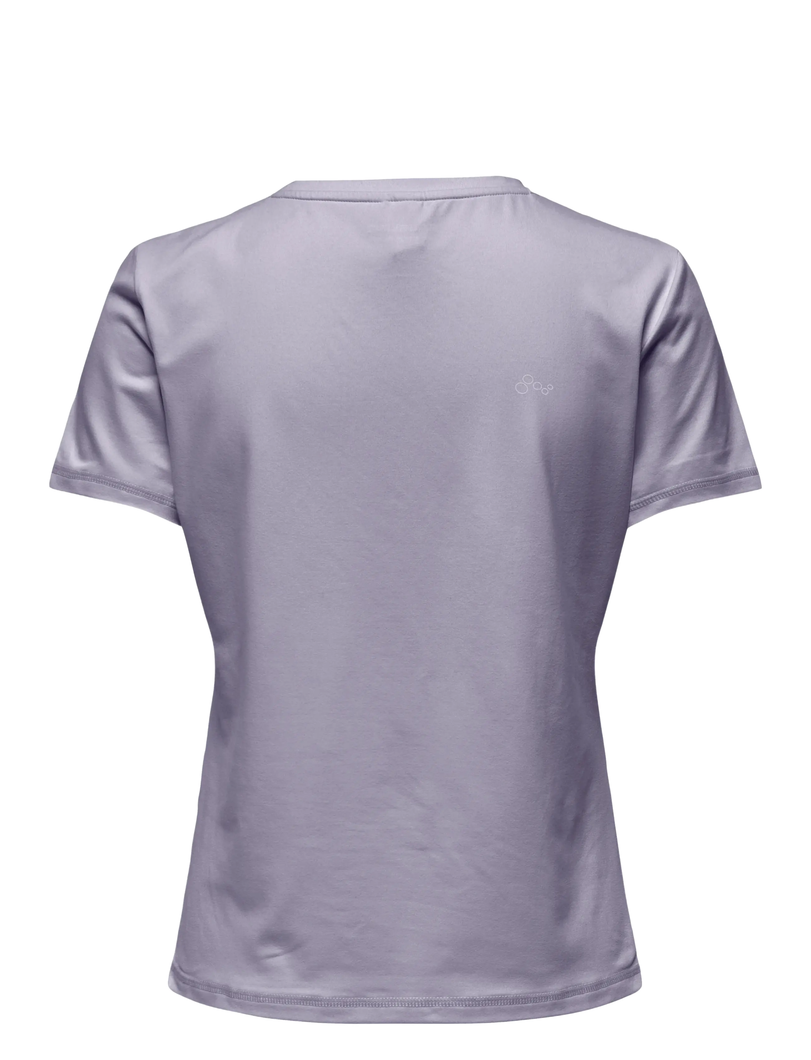 Only Play - ONPFONT LIFE ON SS REG TEE - t-shirts - evening haze - 1