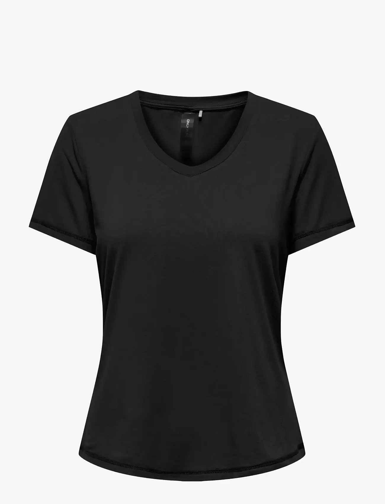 Only Play - ONPFONT VN SS REG TEE - t-shirts - black - 0
