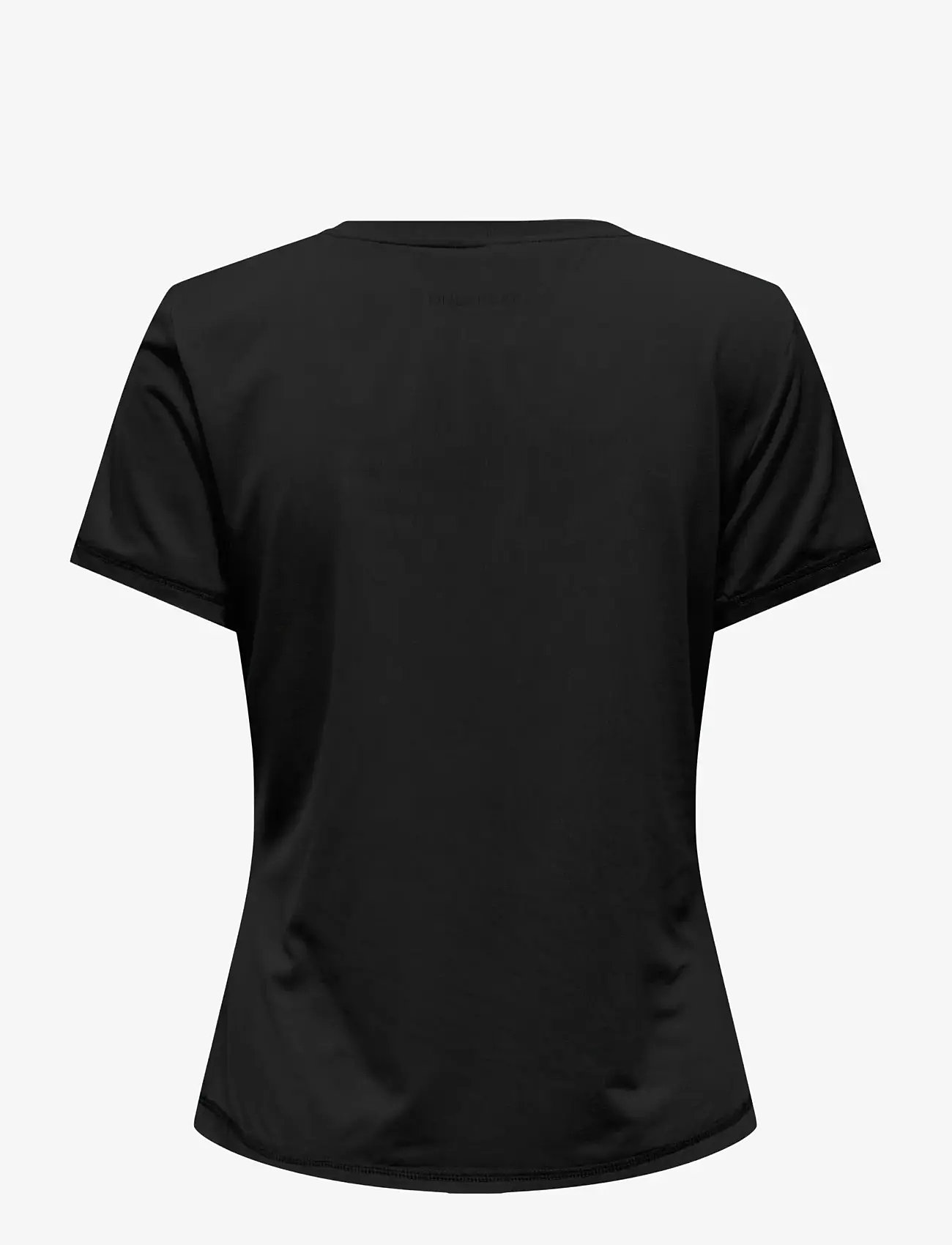 Only Play - ONPFONT VN SS REG TEE - t-shirts - black - 1