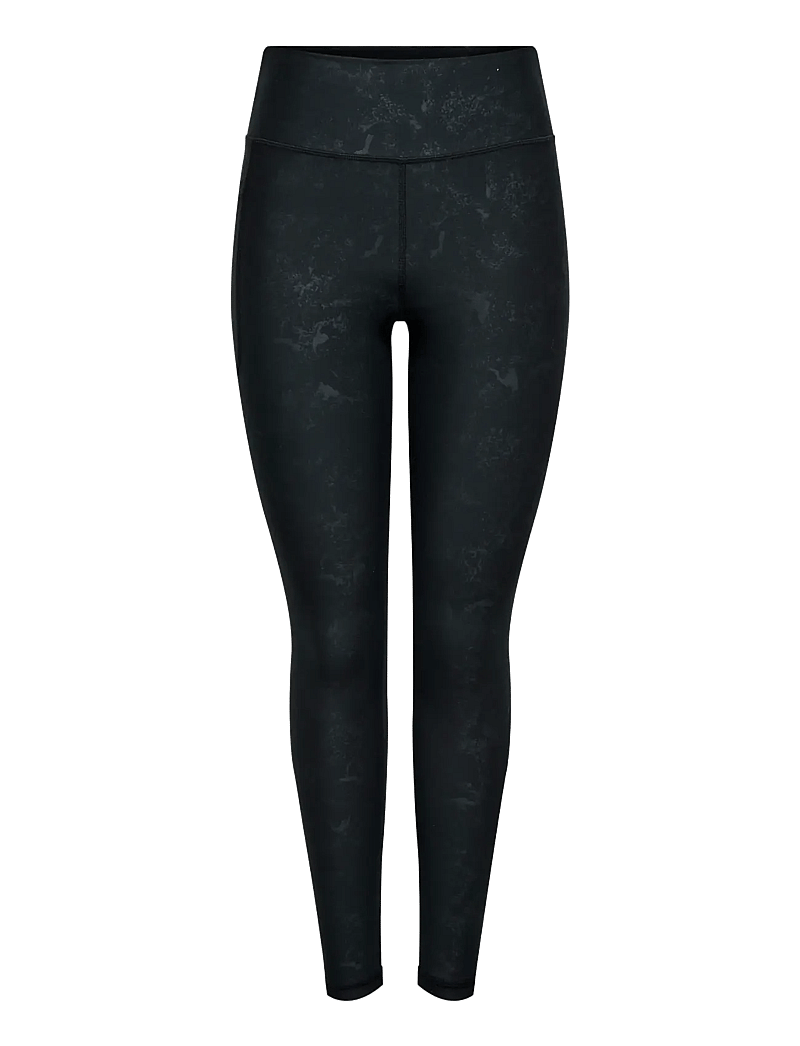 Only Play - ONPJAM-2-SAVE HW PCK AOP TIGHTS - 7/8 længde - black - 1