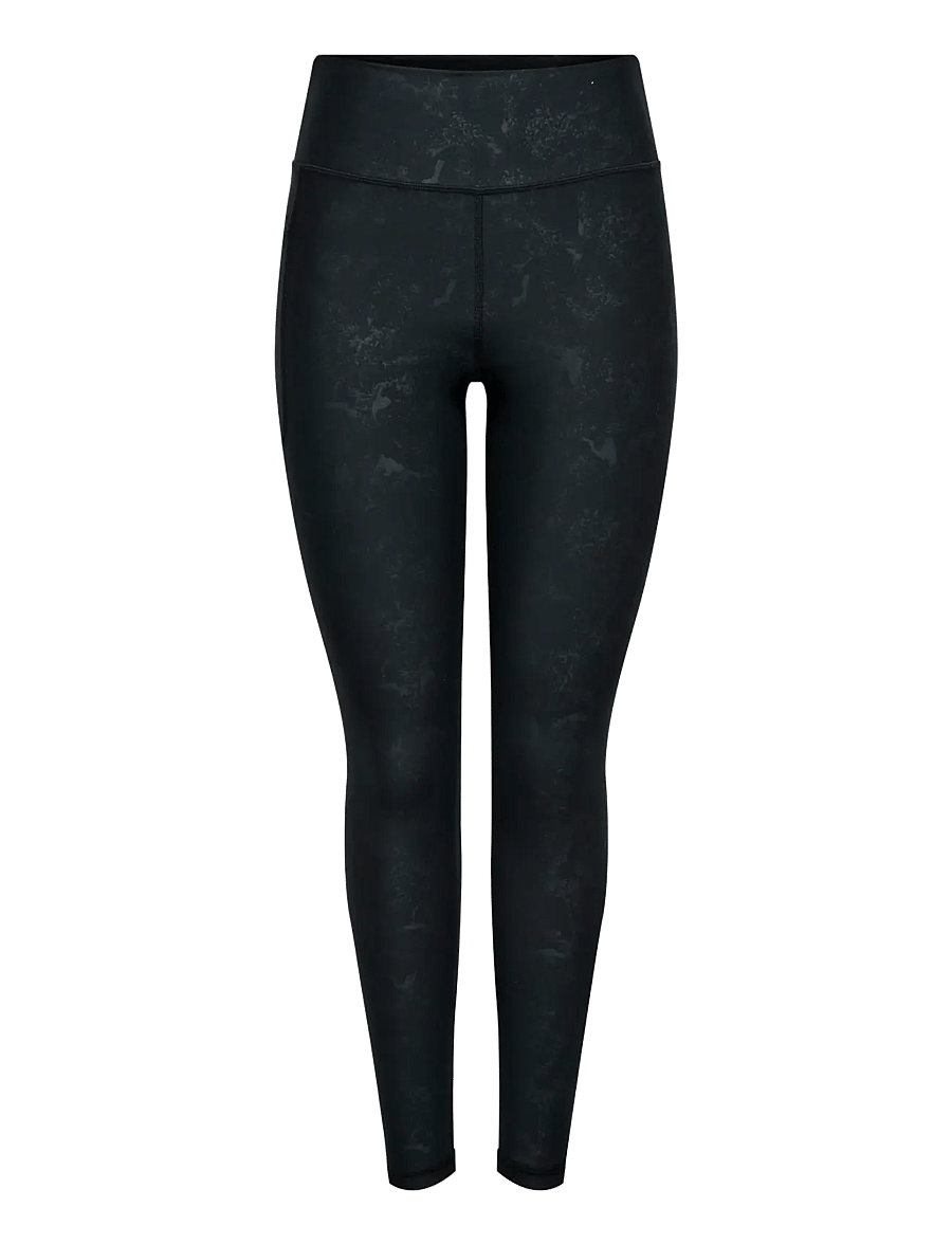 Only Play - ONPJAM-2-SAVE HW PCK AOP TIGHTS - 7/8 länge - black - 1