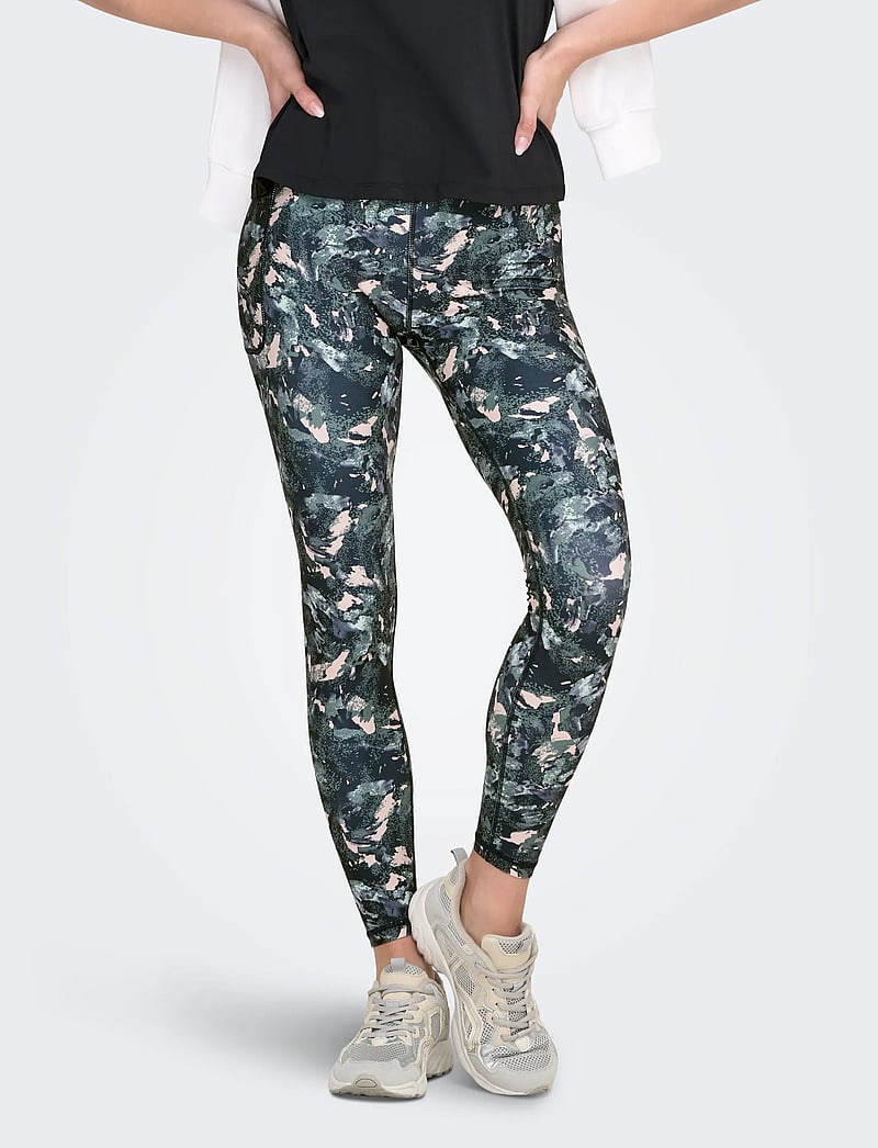 Only Play - ONPJAM-2-SAVE HW PCK AOP TIGHTS - 7/8 længde - night sky - 0