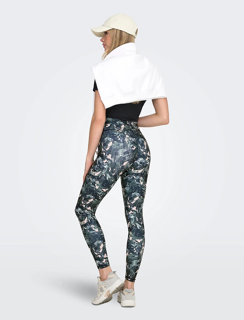 Only Play - ONPJAM-2-SAVE HW PCK AOP TIGHTS - 7/8 længde - night sky - 4