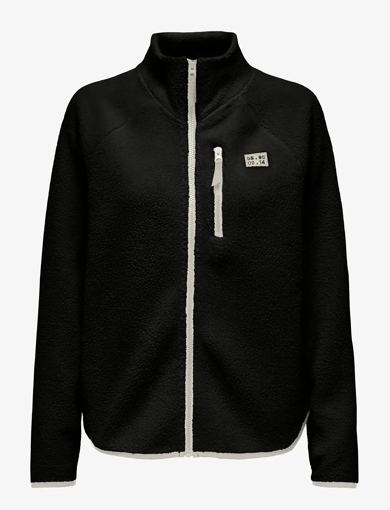 Only Play - ONPMON HN FZIP TEDDY JCK - fleece og mellemlag - black - 0