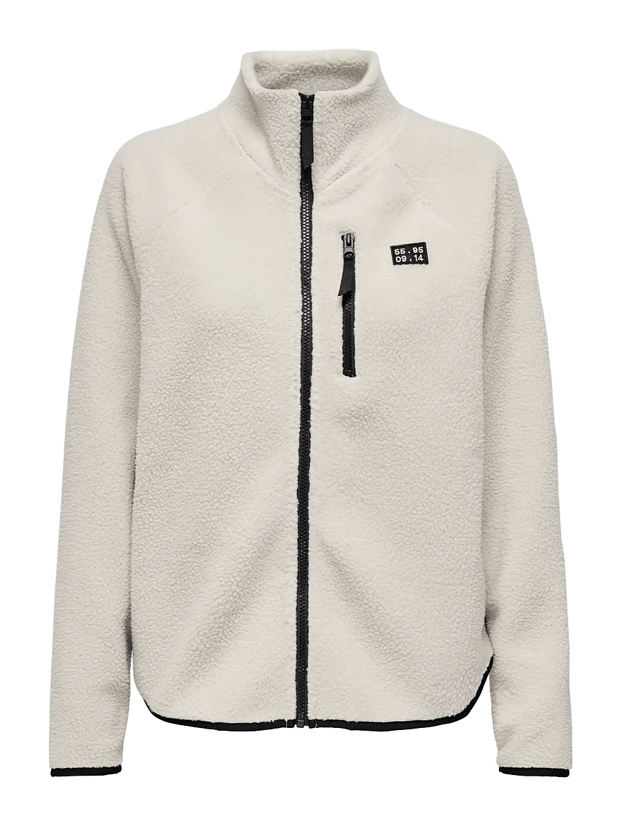 Only Play - ONPMON HN FZIP TEDDY JCK - Överdelar - pumice stone - 1