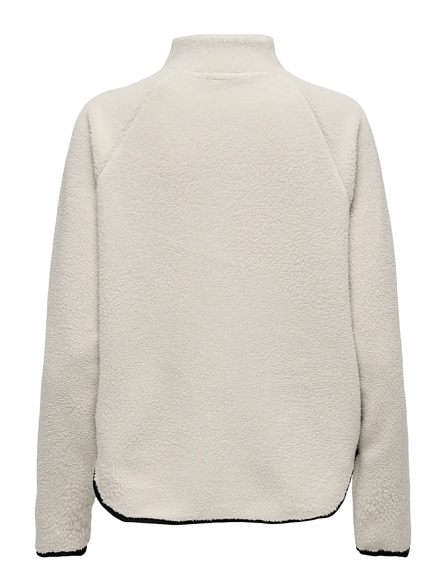 Only Play - ONPMON HN FZIP TEDDY JCK - Överdelar - pumice stone - 2