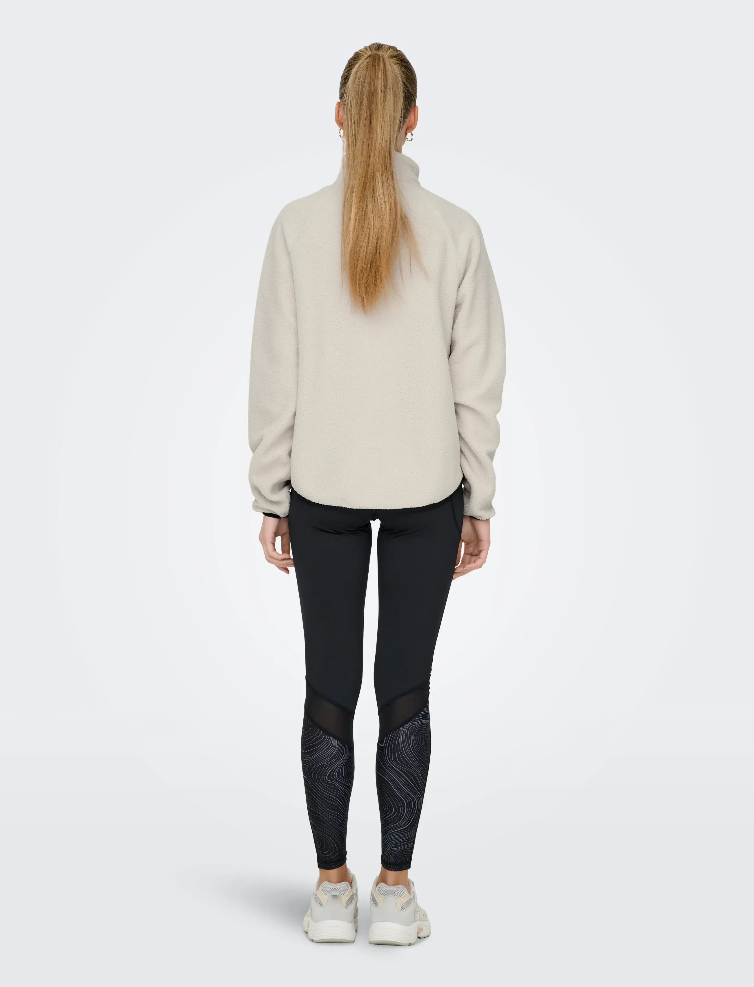 Only Play - ONPMON HN FZIP TEDDY JCK - Överdelar - pumice stone - 3