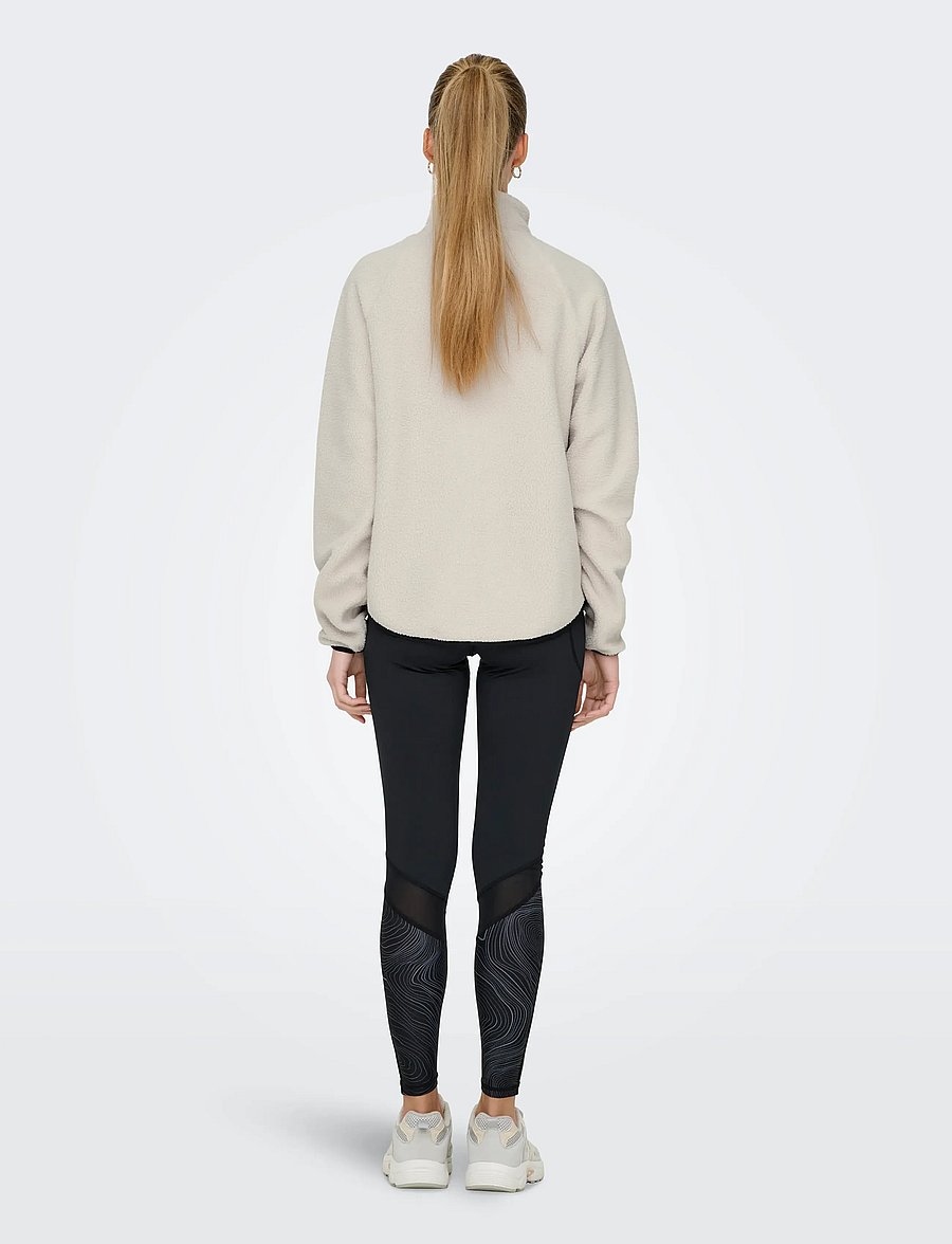 Only Play - ONPMON HN FZIP TEDDY JCK - Överdelar - pumice stone - 3