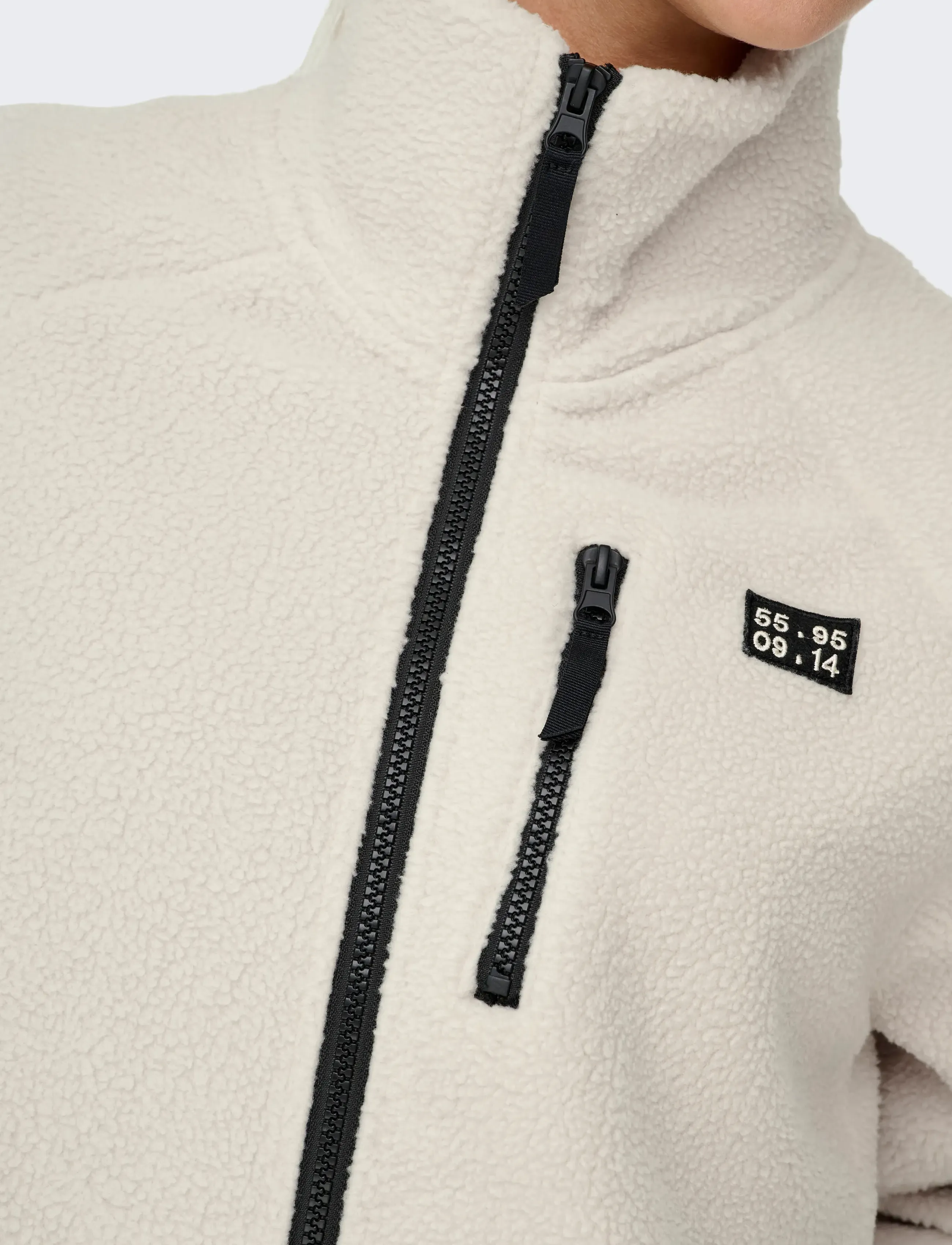Only Play - ONPMON HN FZIP TEDDY JCK - Överdelar - pumice stone - 5
