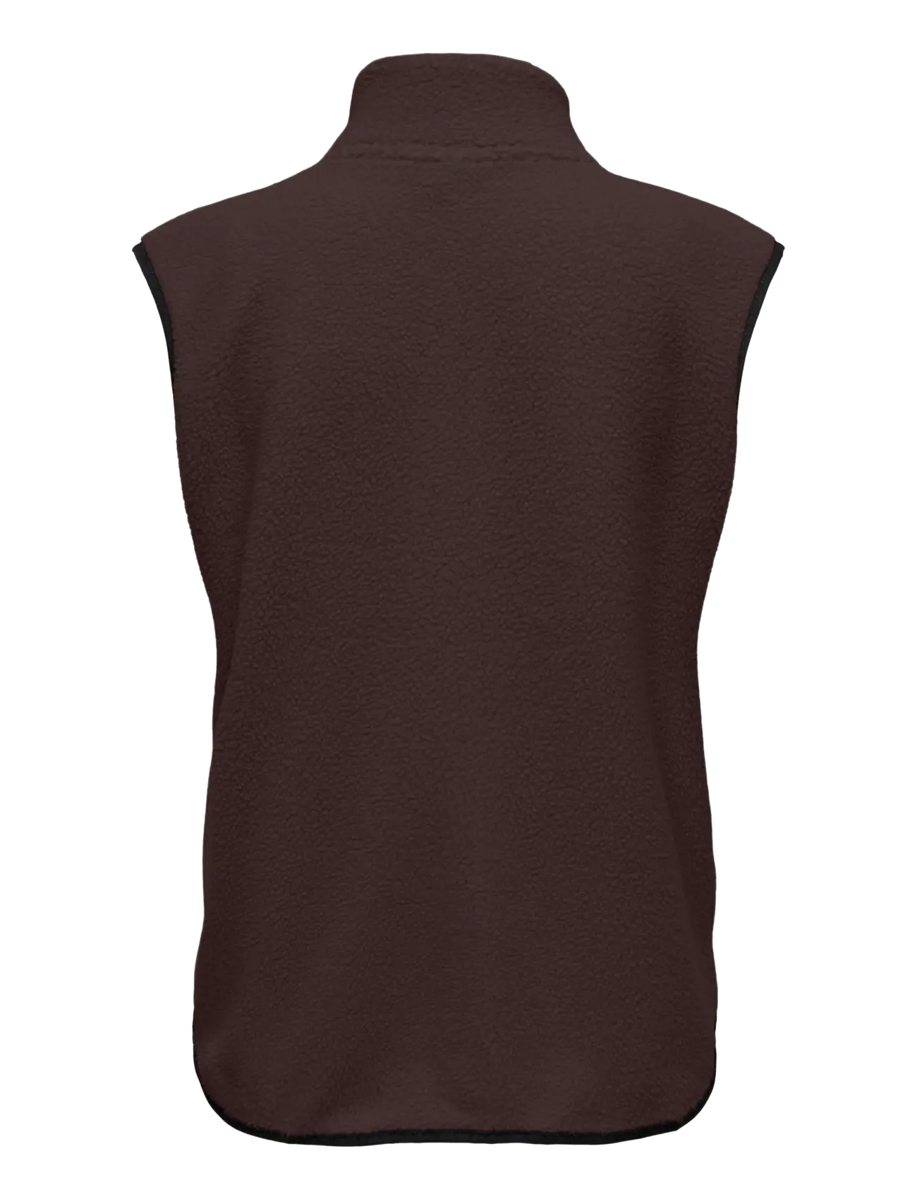 Only Play - ONPMON HN FZIP TEDDY WAISTCOAT - overtøj - chocolate torte - 1