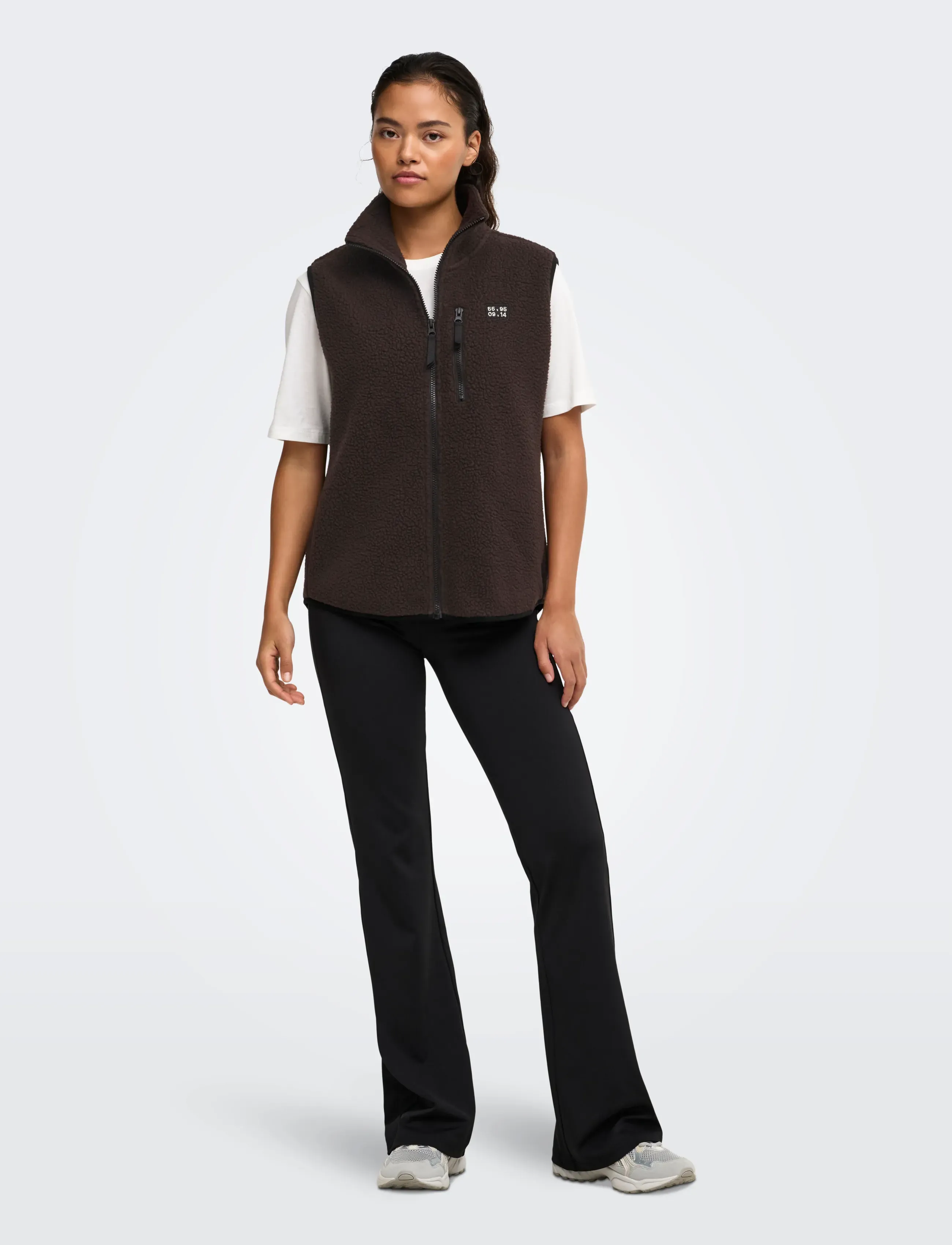 Only Play - ONPMON HN FZIP TEDDY WAISTCOAT - lowest prices - chocolate torte - 4