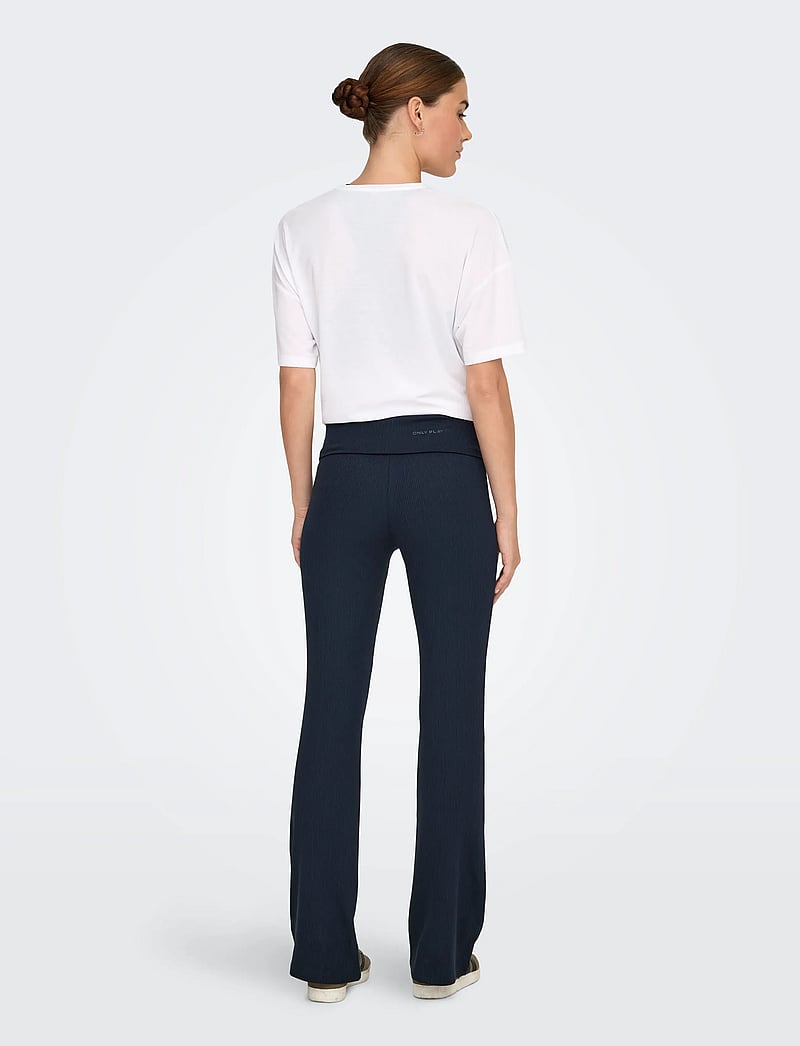 Only Play - ONPFOLD LIFE MW JAZZ RIB PNT - joggingbukser - night sky - 3