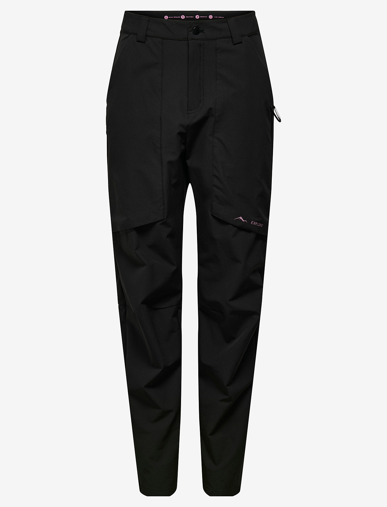 Only Play - ONPHIKE HW WVN TECH PANT OTW - black - 0