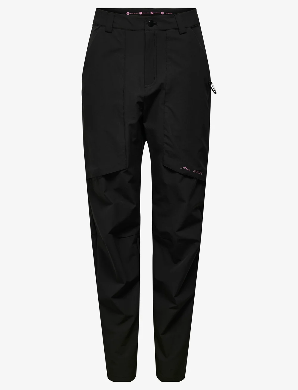 Only Play - ONPHIKE HW WVN TECH PANT OTW - outdoorhosen - black - 0