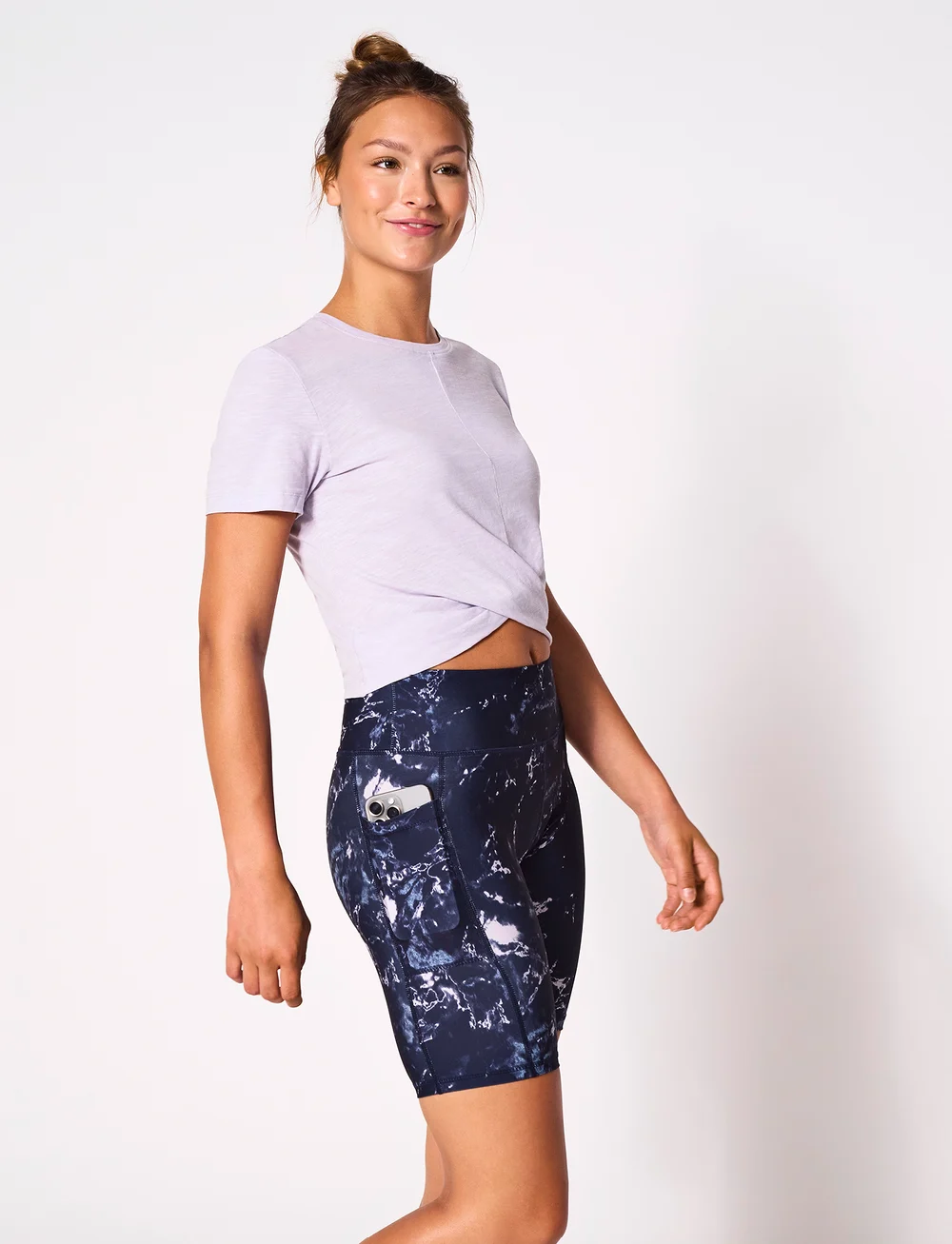 Only Play - ONPRYA-2-SPACE LIFE HW PCK CITY SHORTS - lühikesed treeningpüksid - night sky - 0