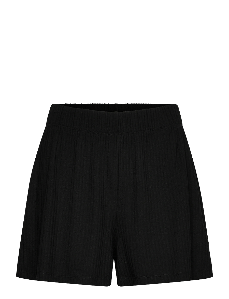 Only Play - ONPSEREN HW RIB LOOSE SHORTS - sweatshorts - black - 0