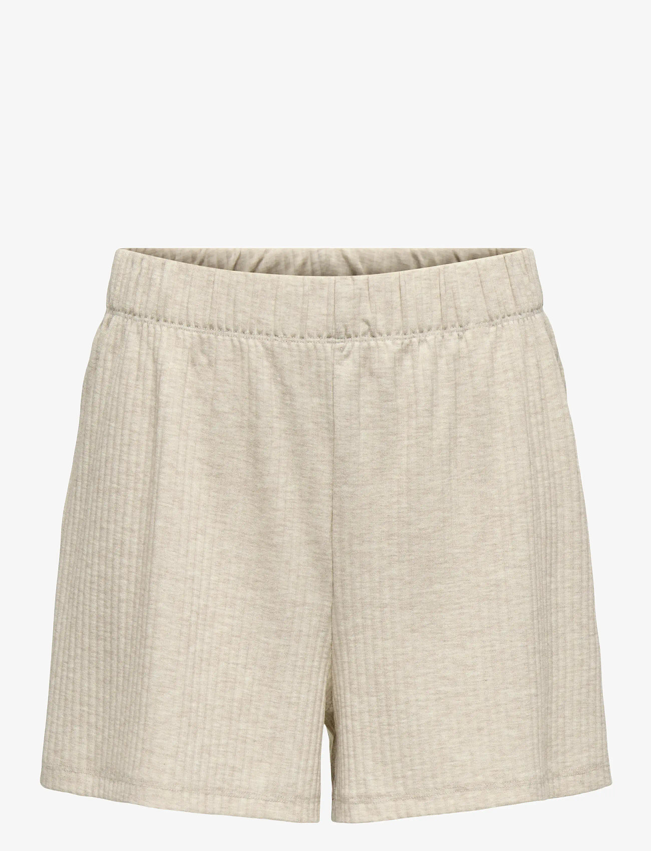 Only Play - ONPSEREN HW RIB LOOSE SHORTS - sweatshorts - pumice stone - 0