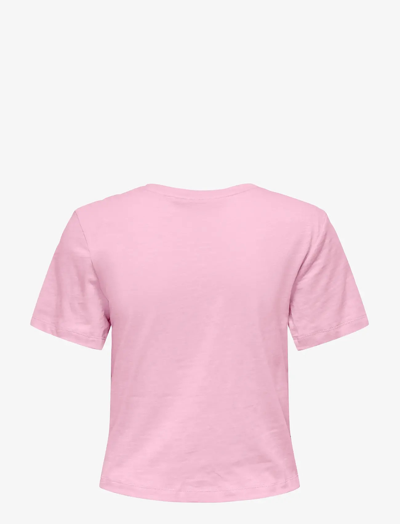 Only Play - ONPCUTE ON SS CROP KNOT JRS TOP - t-shirty - bonbon - 1