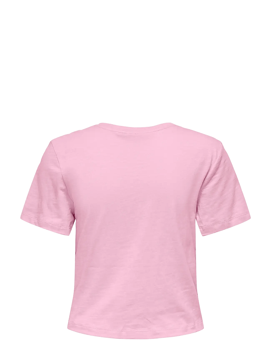 Only Play - ONPCUTE ON SS CROP KNOT JRS TOP - crop-tops - bonbon - 1