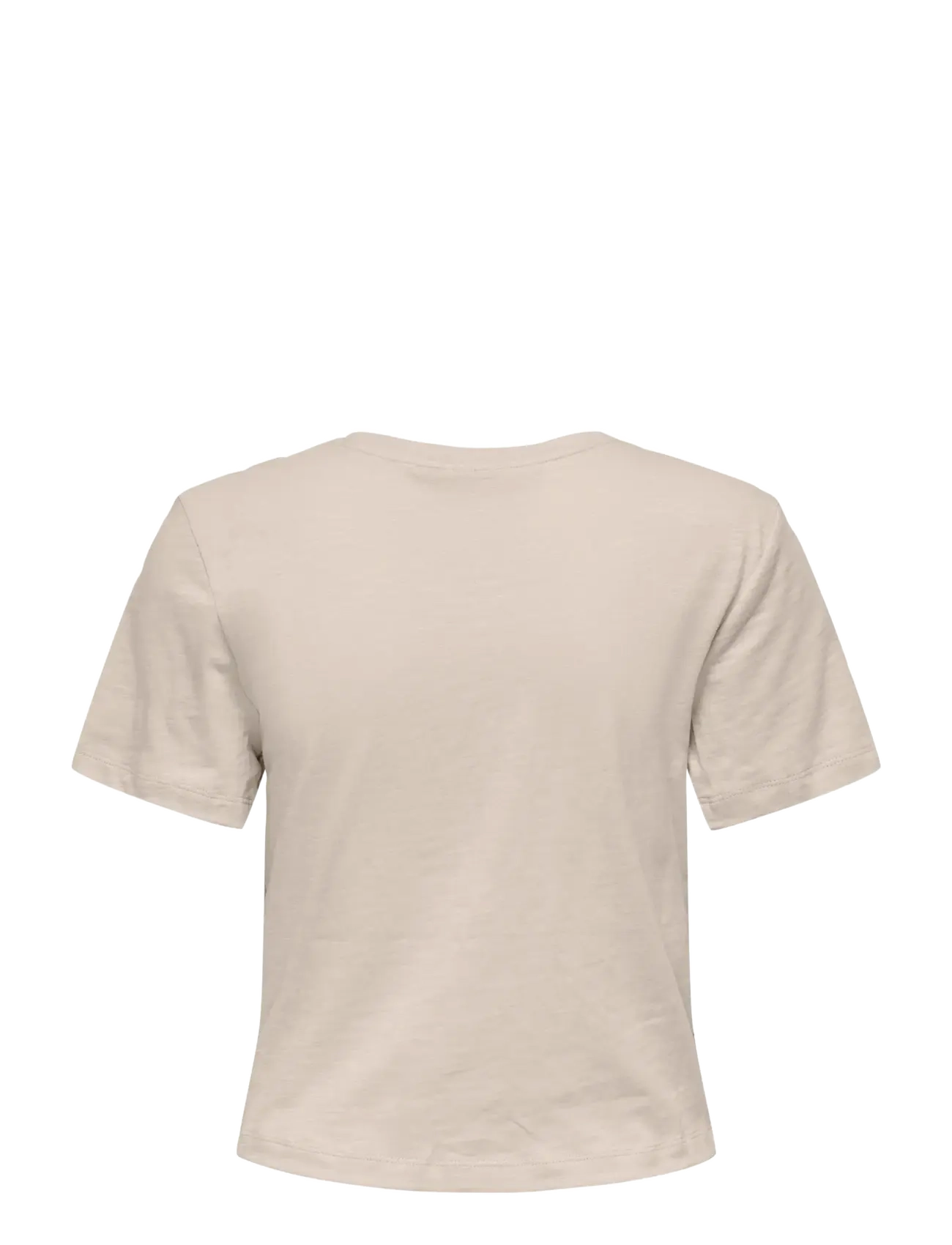 Only Play - ONPCUTE ON SS CROP KNOT JRS TOP - crop-tops - pumice stone - 2