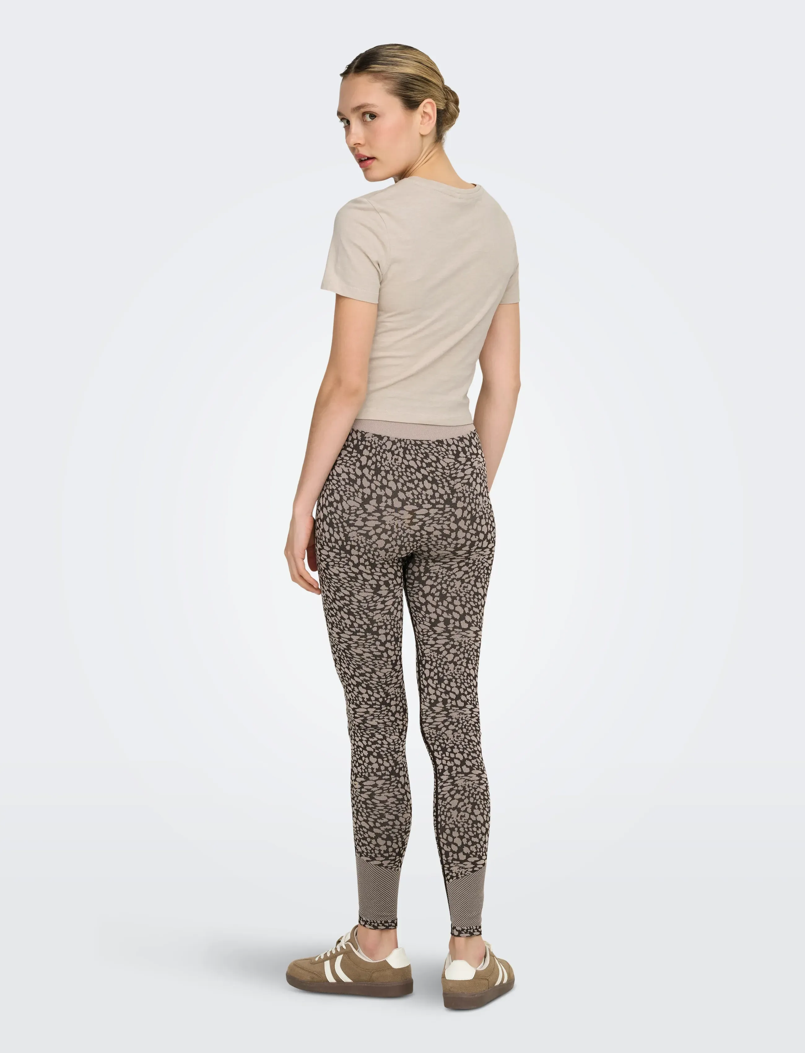 Only Play - ONPCUTE ON SS CROP KNOT JRS TOP - crop-tops - pumice stone - 3