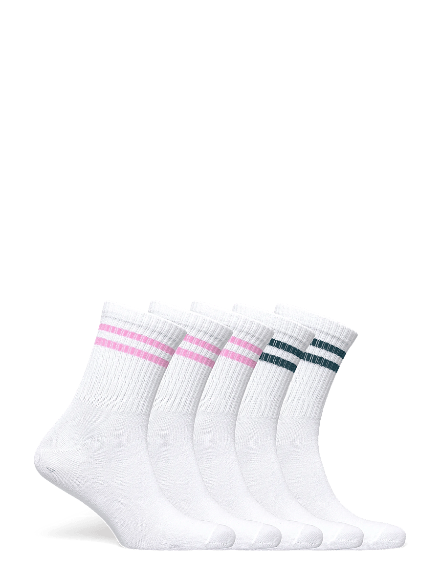 Only Play - ONPPLAY SPORT SOCKS 5-PACK - alusvaatteet ja sukat - white - 1