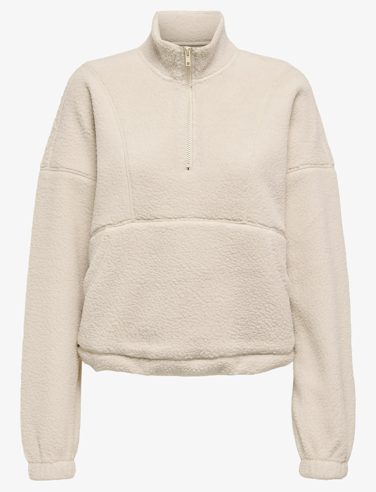 Only Play - ONPMON HN HZ PULLOVER TEDDY SWT - pumice stone - 1
