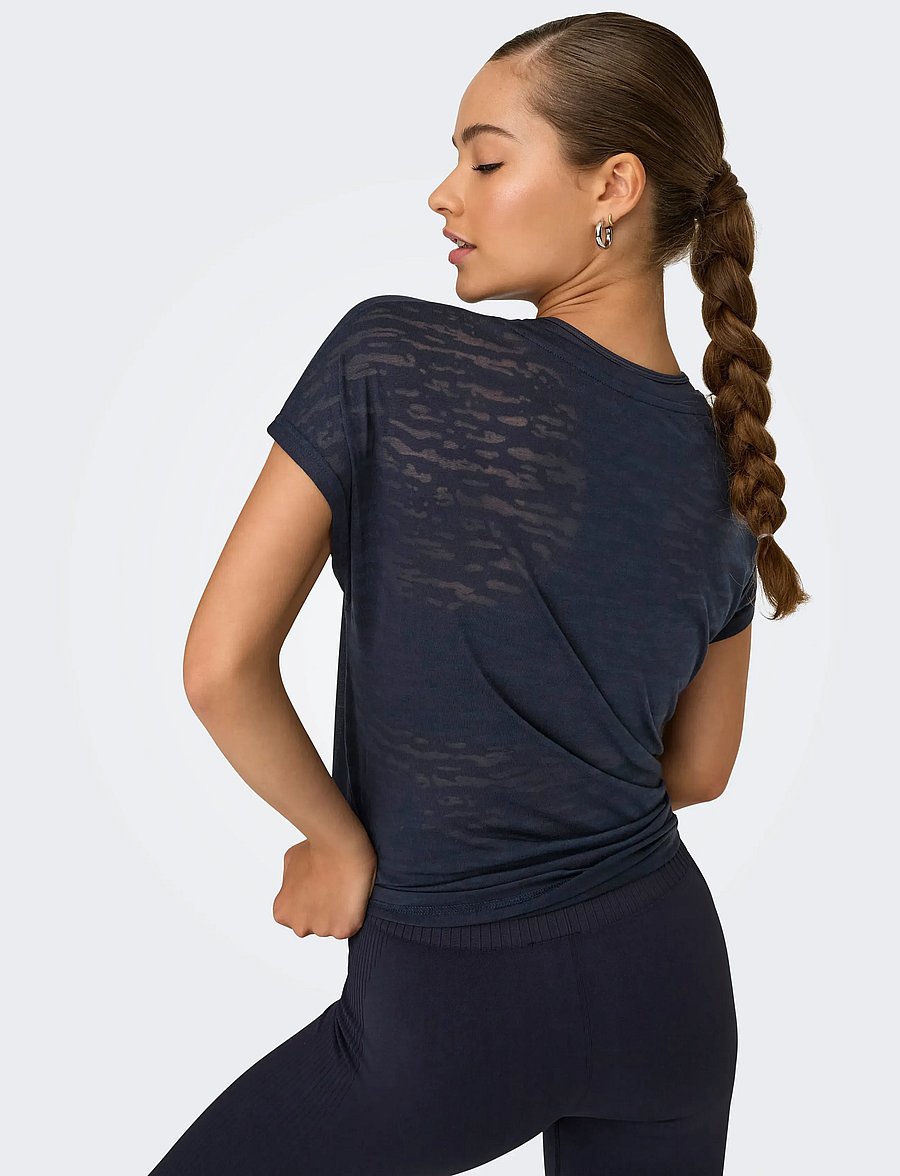 Only Play - ONPAUB-SAGE ON SS BAT LOOSE BN TEE - night sky - 4