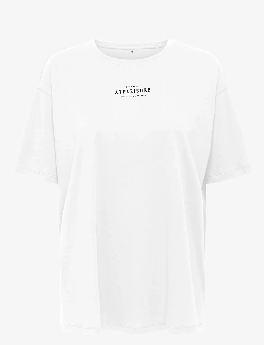 Only Play - ONPPICA LIFE ON SS LOOSE JRS TEE - alussärgid ja t-särgid - white - 0