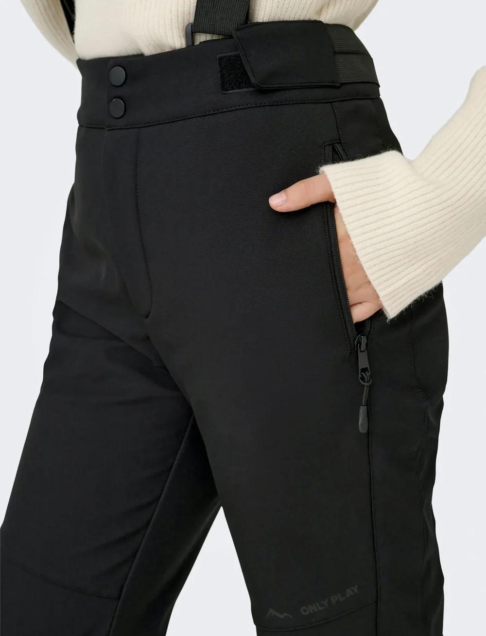 Only Play - ONPSADE SOFTSHELL SKI PANT OTW - suusariietus - black - 4