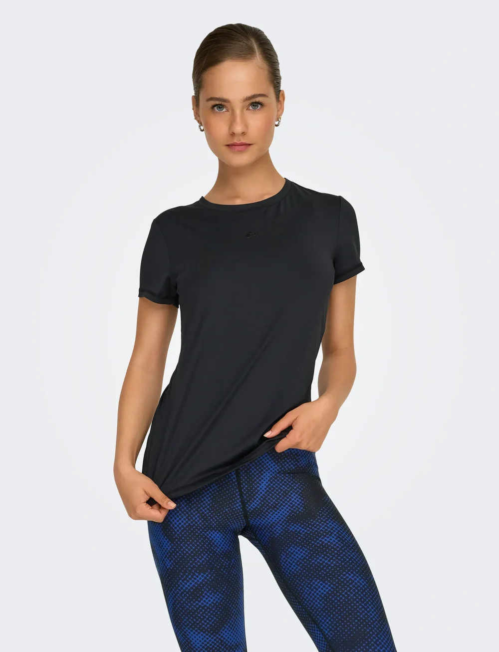 Only Play - ONPBREE LIFE ON SS REG TEE NOOS - alussärgid ja t-särgid - black - 0