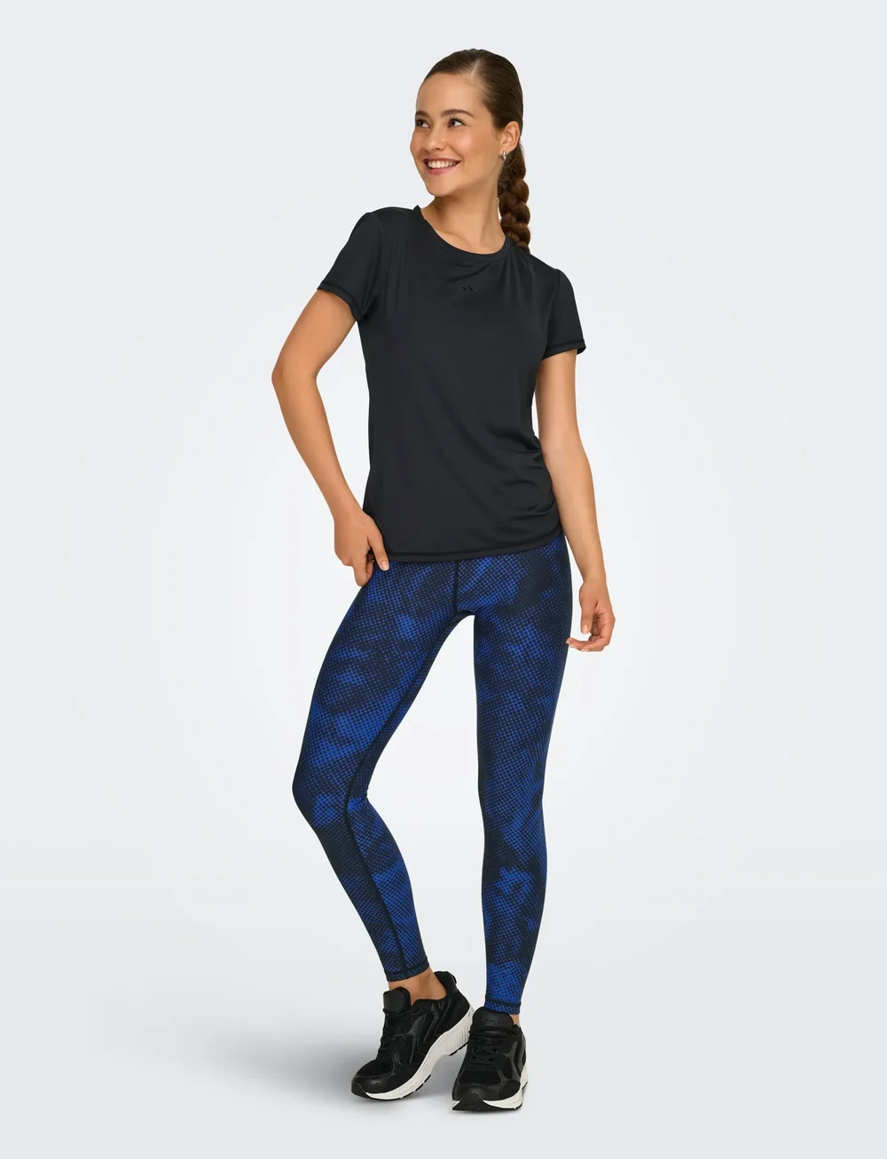 Only Play - ONPBREE LIFE ON SS REG TEE NOOS - alussärgid ja t-särgid - black - 4