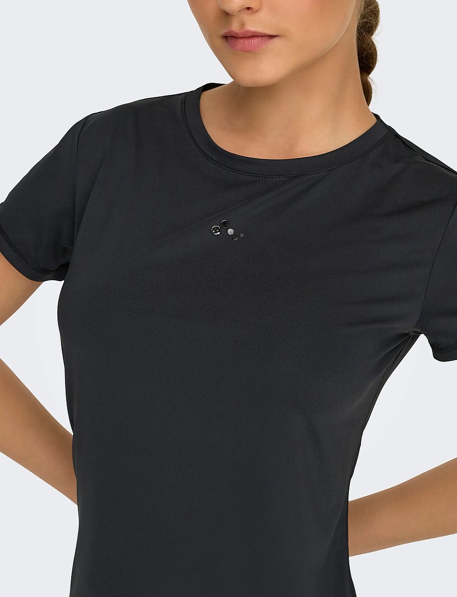 Only Play - ONPBREE ON SS REG TEE NOOS - alussärgid ja t-särgid - black - 5